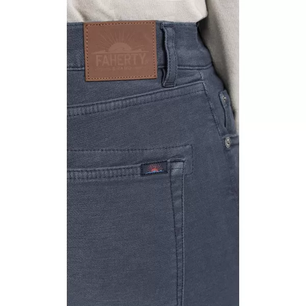 Faherty Mens Stretch Terry 5Pocket PantSlate