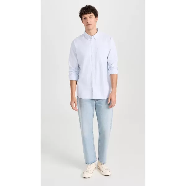 Faherty Mens Supima Oxford ShirtClassic Stripe