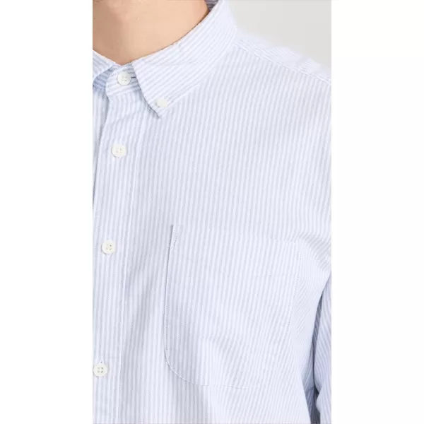 Faherty Mens Supima Oxford ShirtClassic Stripe