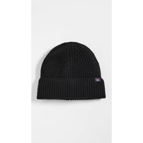 Faherty Mens Waffle BeanieBlack