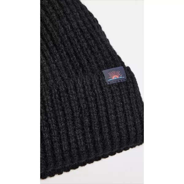 Faherty Mens Waffle BeanieBlack