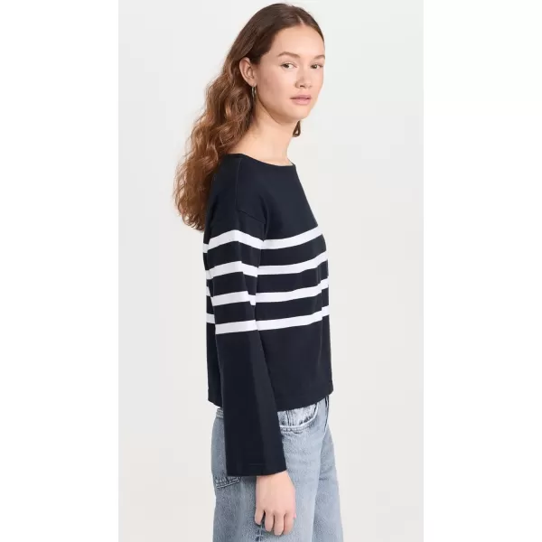 Faherty Womens Sport Jersey TeeCape May Stripe