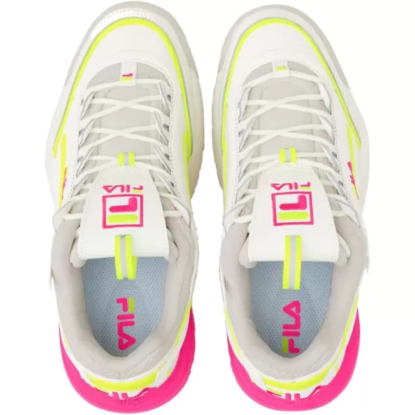 Fila Ray Tracer 2 Nxt Mens SneakerWhiteWhite SandPink Glo 111