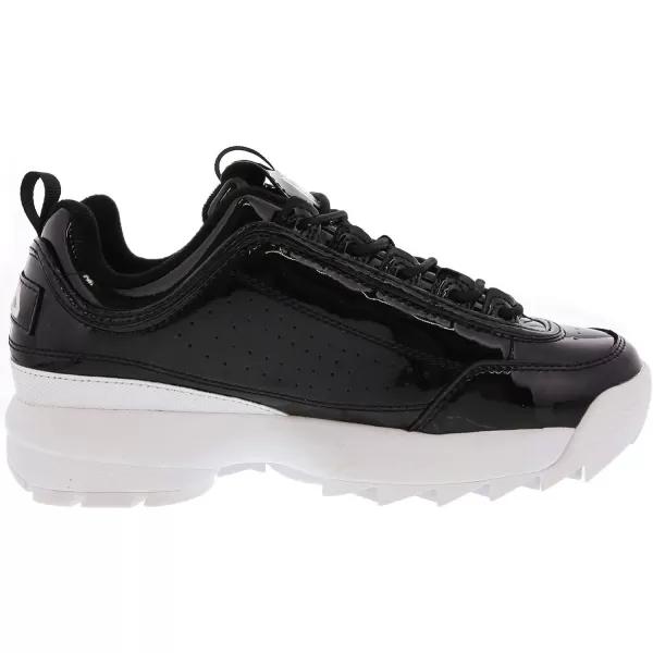 Fila Womens Disruptor Ii Premium Comfortable SneakersBlackWhiteblack