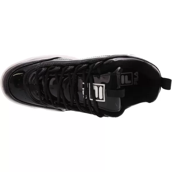 Fila Womens Disruptor Ii Premium Comfortable SneakersBlackWhiteblack