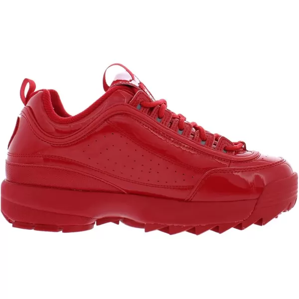 Fila Womens Disruptor Ii Premium Comfortable SneakersFila RedFila RedFila Red