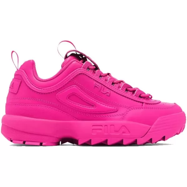 Fila Womens Disruptor Ii Premium Comfortable SneakersPgloPgloPglo