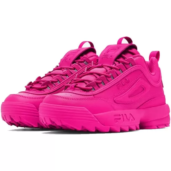 Fila Womens Disruptor Ii Premium Comfortable SneakersPgloPgloPglo