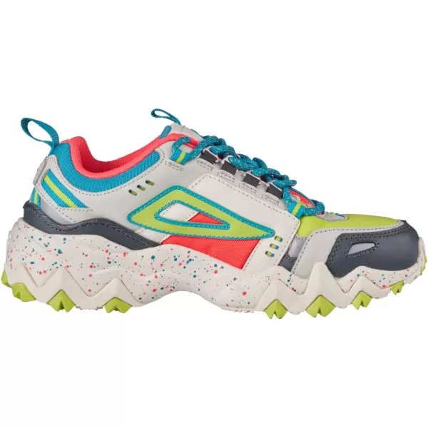 Fila Womens Oakmont Tr SneakerDiva PinkSilver BirchLime Punch