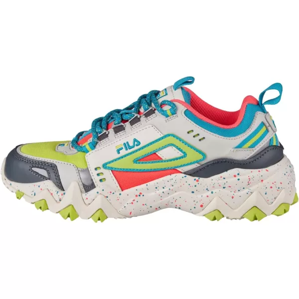 Fila Womens Oakmont Tr SneakerDiva PinkSilver BirchLime Punch