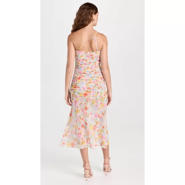 For Love amp Lemons Womens Desmona Midi DressMulti