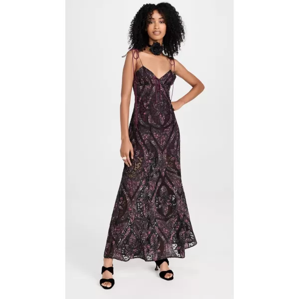 For Love amp Lemons Womens Valerie Maxi DressPurple