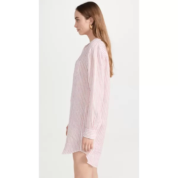 Frank amp Eileen Womens Classic ShirtdressPink Stripe