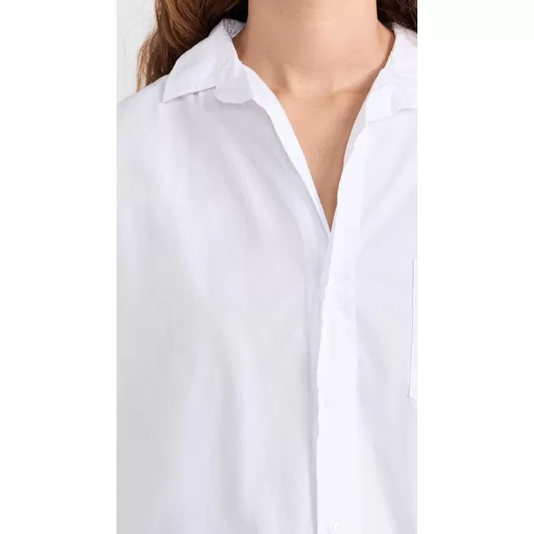 Frank amp Eileen Womens Shirley Oversized ButtonUp ShirtWhite