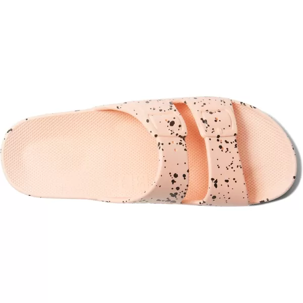 Freedom Moses Womens Moses Two Band SlidesBaby Splatter