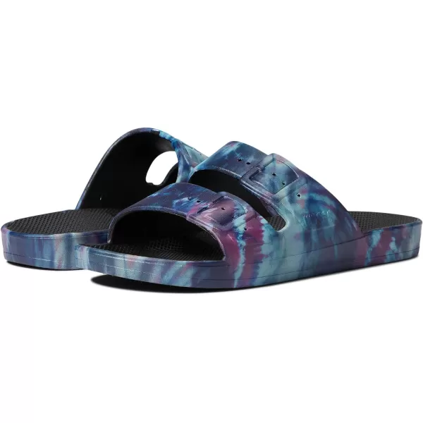 Freedom Moses Womens Moses Two Band SlidesCosmic