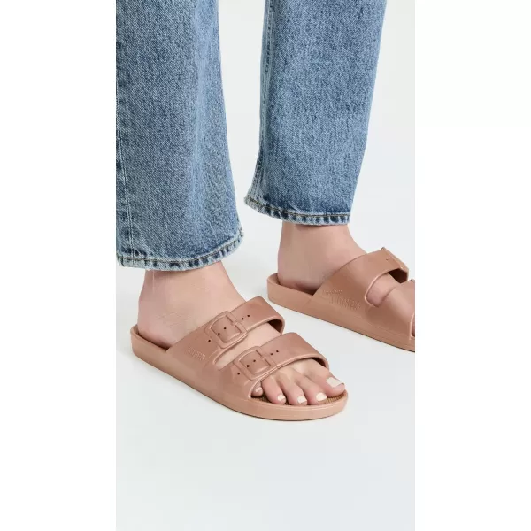 Freedom Moses Womens Moses Two Band SlidesJupiter