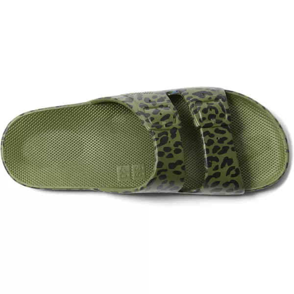 Freedom Moses Womens Moses Two Band SlidesLeo Cactus