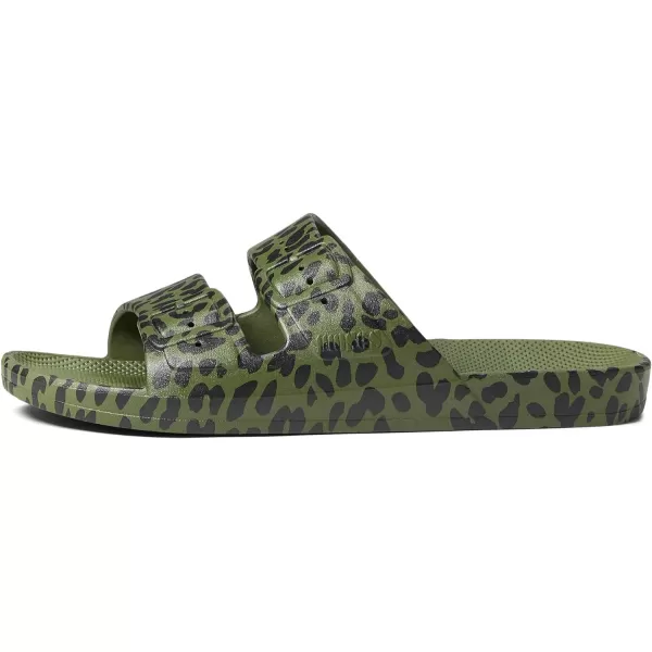 Freedom Moses Womens Moses Two Band SlidesLeo Cactus