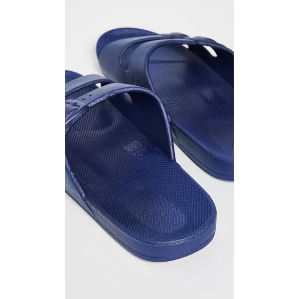 Freedom Moses Womens Moses Two Band SlidesNavy