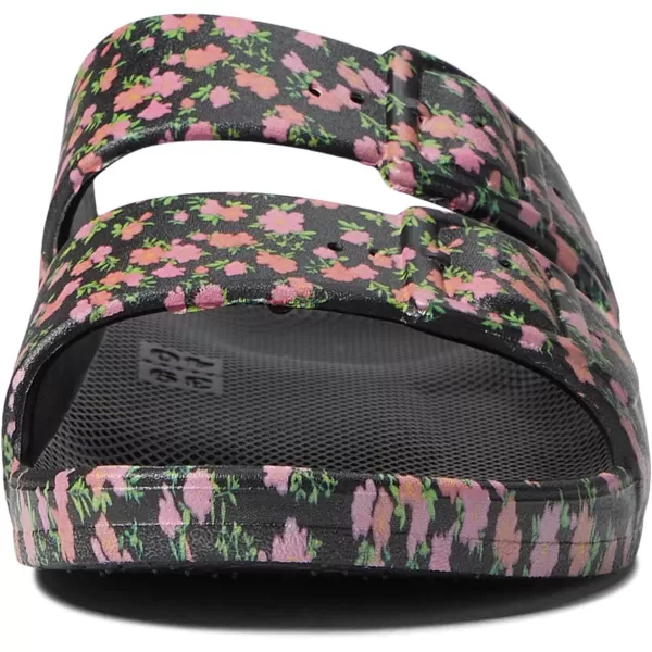 Freedom Moses Womens Moses Two Band SlidesPop Bloom