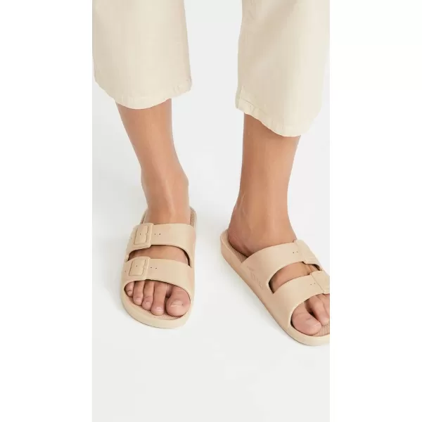 Freedom Moses Womens Moses Two Band SlidesSands