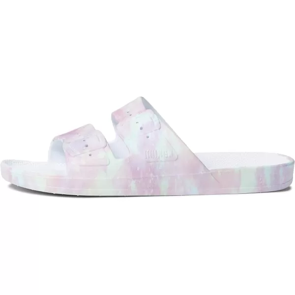 Freedom Moses Womens Moses Two Band SlidesUnicorn