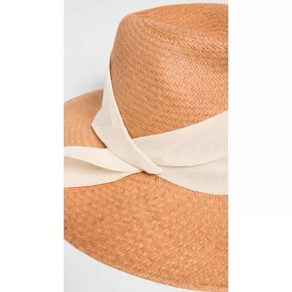 Freya Womens Gardenia Straw HatButterscotchIvory