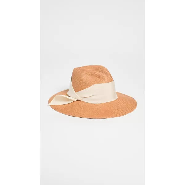 Freya Womens Gardenia Straw HatButterscotchIvory