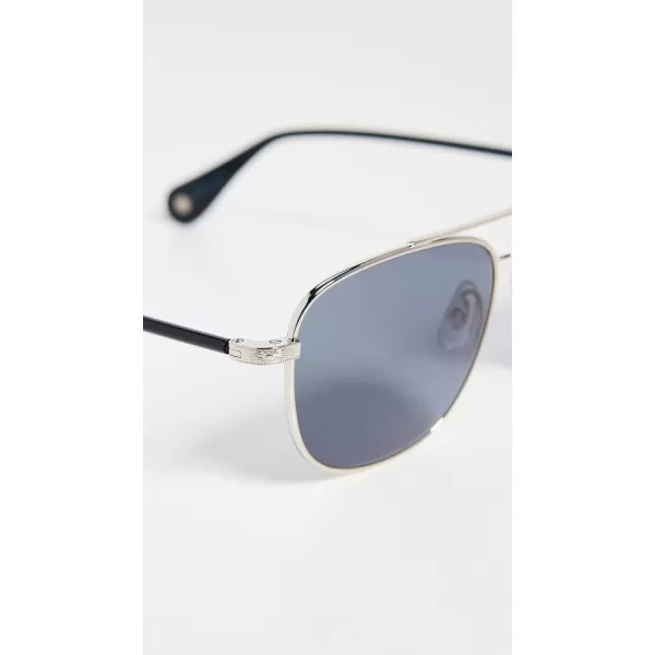 GARRETT LEIGHT Clubhouse II SunglassesSilver