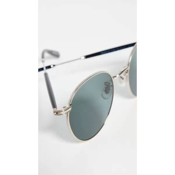 GARRETT LEIGHT Wilson M SunglassesSilver