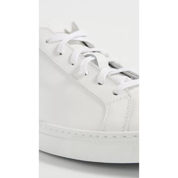 GREATS Mens Reign Low Top Leather SneakersBlanco