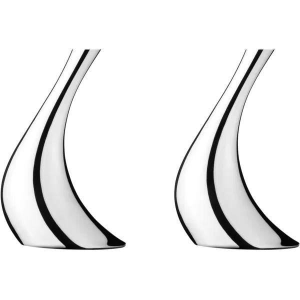 Georg Jensen Cobra Medium Candle Holder Set of 2ysm