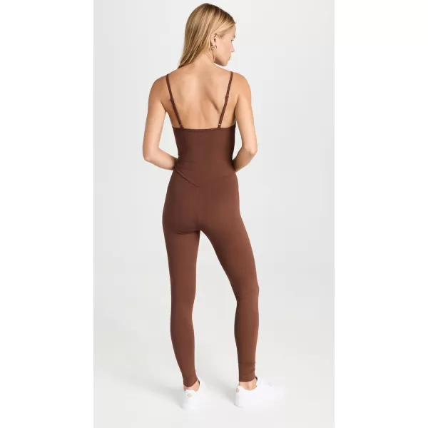 Girlfriend Collective Womens Cami JumpsuitEarth