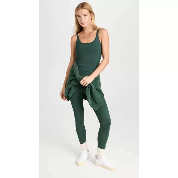 Girlfriend Collective Womens Gemma Scoop TankMoss