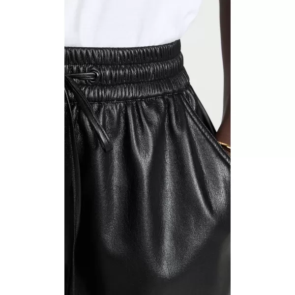 Good American Womens Better Than Leather ShortsBlack001