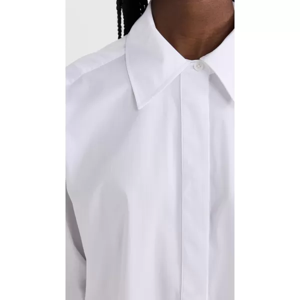 Good American Womens Button Down 20 ShirtWhite001