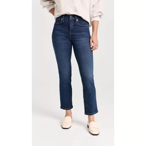 Good American Womens Good Petite Straight JeansBlue004