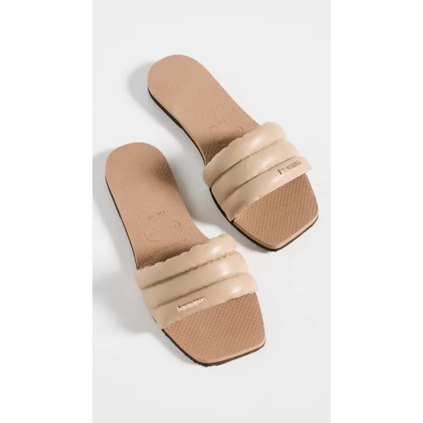 Havaianas Womens You Milan Flip FlopsRose Gold