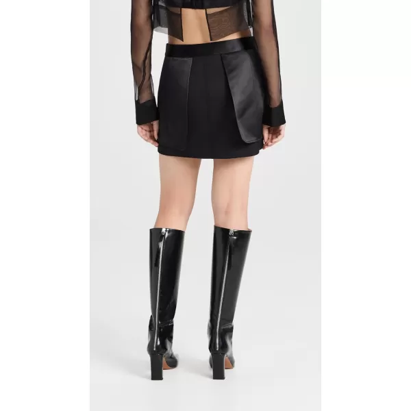 Helmut Lang Womens Inside Out MiniskirtBlack