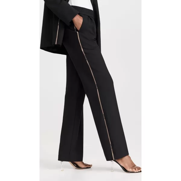 Helmut Lang Womens Logo Tape PantsBlack