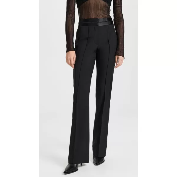 Helmut Lang Womens Wool Bootcut PantsBlack