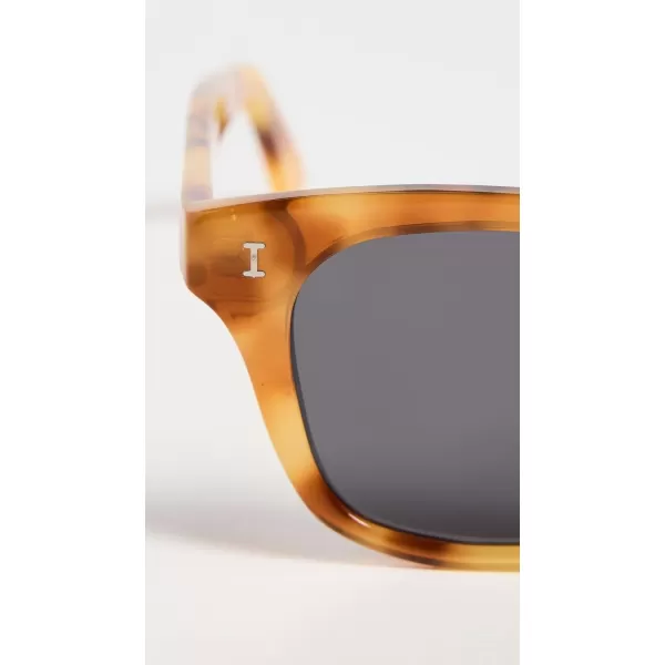 Illesteva Melrose Amber SunglassesOrange