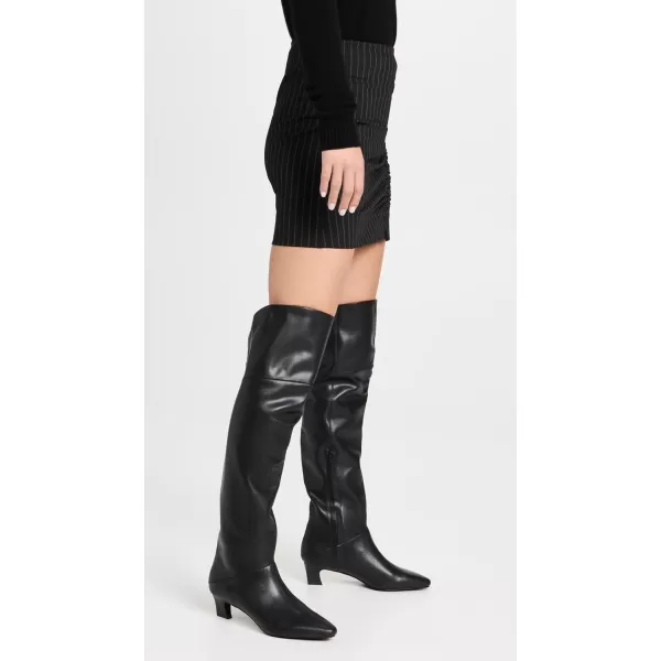 Intentionally Blank Womens Deluca Over the Knee BootsBlack