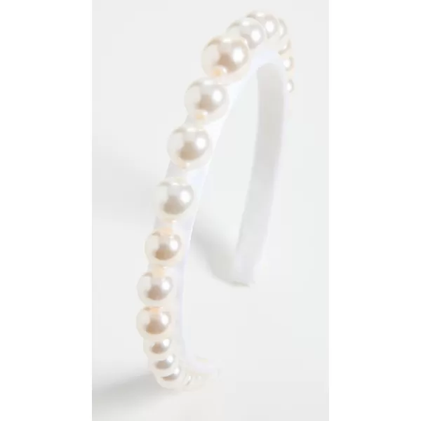 Jennifer Behr Womens Perlina Headband Pearl Off White 1 CountPearl