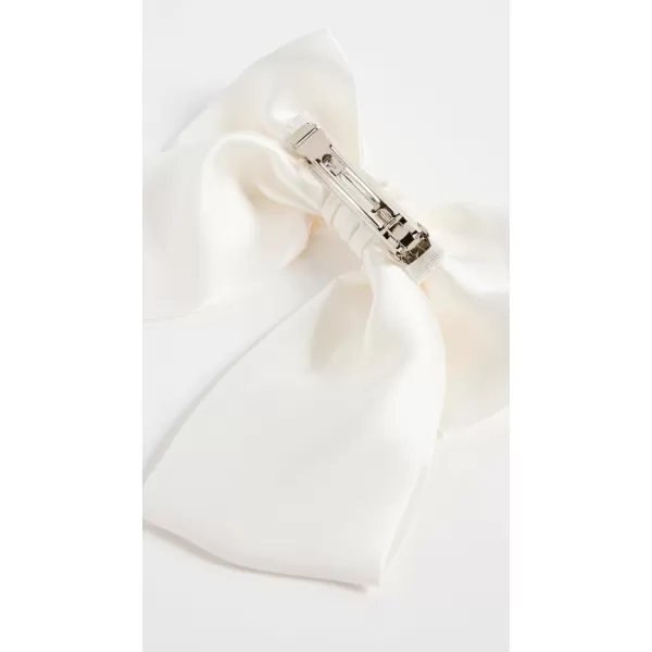 Jennifer Behr Womens Tilly Bow Barrette Cream Off White White 1 CountCream