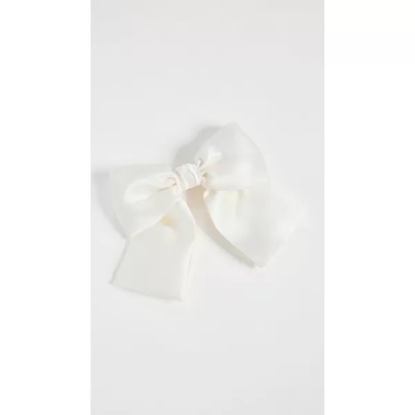 Jennifer Behr Womens Tilly Bow Barrette Cream Off White White 1 CountCream