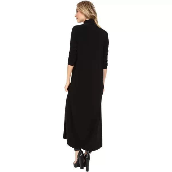 KAMALIKULTURE Womens Go Turtleneck Maxi DressBlack