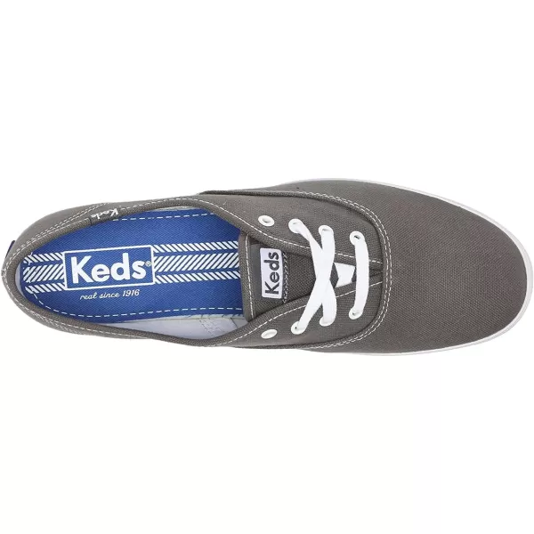 Keds Womens Champion Canvas SneakerGraphite