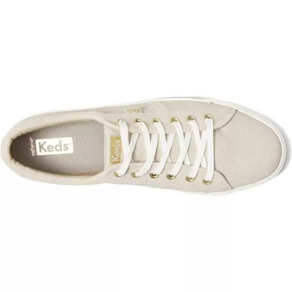 Keds Womens Jump Kick Duo Lace Up SneakerGrey Suede